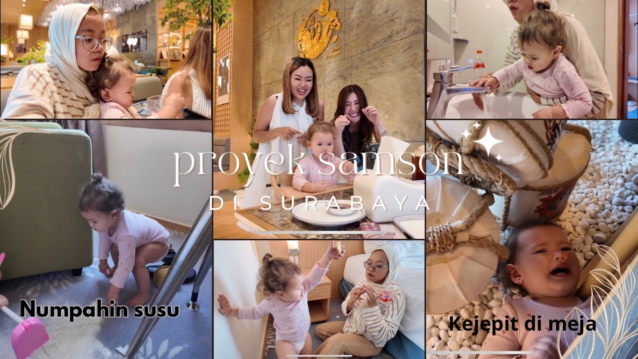 PROYEK SAMSON MINI SELAMA DI AURABAYA, WES MUMET SEPANJANG HARI RASANE😭🙌🏻