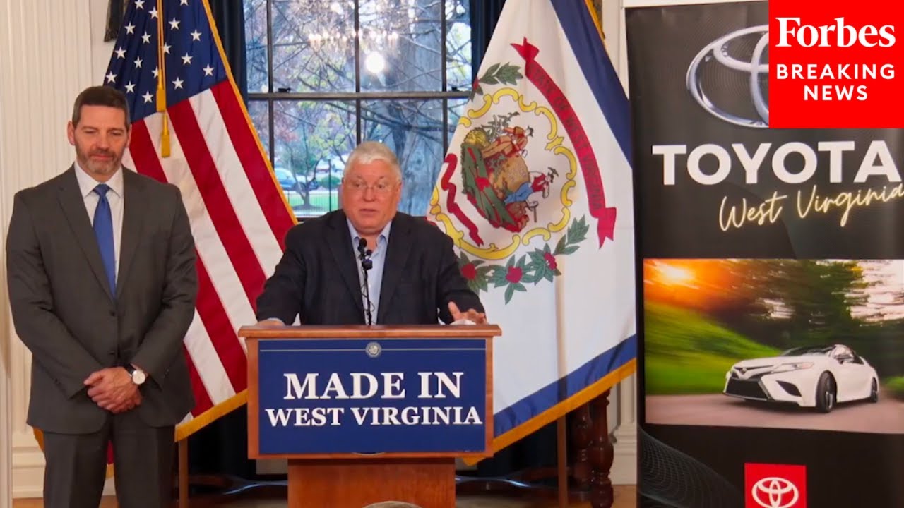 Gov. Patrick Morrisey Applauds Toyota Investment in West Virginia Manufacturing Plant