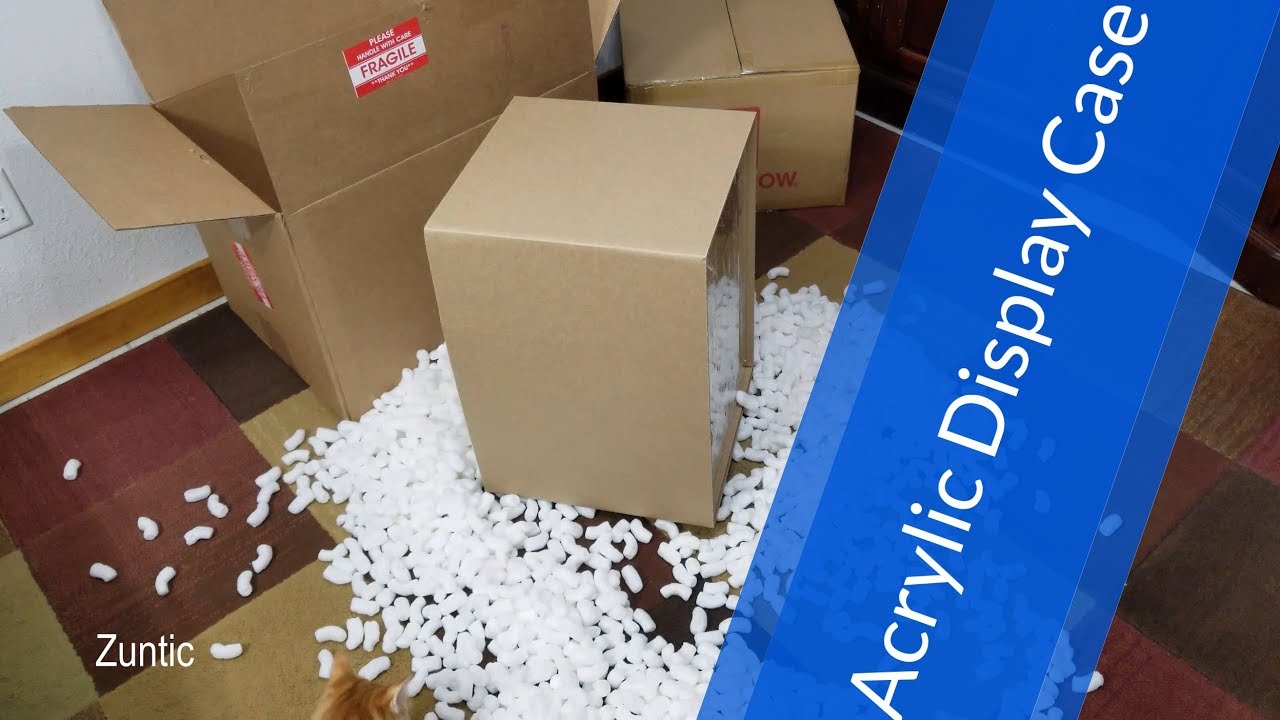 Acrylic display Case unboxing from for