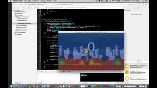 Crappy Bird - Flappy Bird Clone iOS8 SWIFT screenshot 3