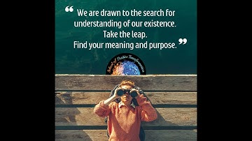Mike Steger - The Search for Meaning and Purpose in Life