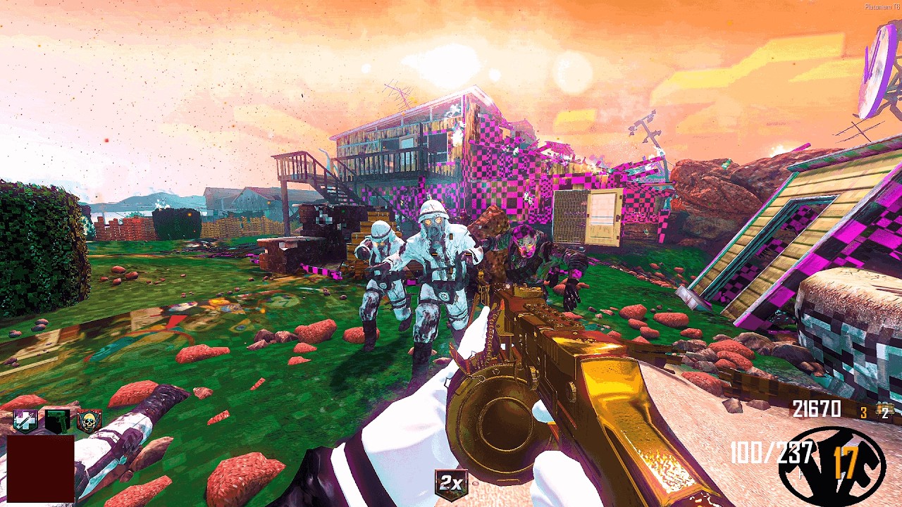 BLACK OPS 2 ZOMBIES: CITY OF MARS (NO COMMENTARY) - YouTube