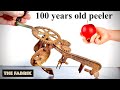 100 years old rusty apple peeler  restoration