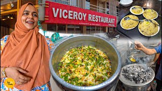 Famous Viceroy Restaurant Ki Ghee Wali Mutton Biryani Making Rs. 350/- Only l Kasaragod Food Tour