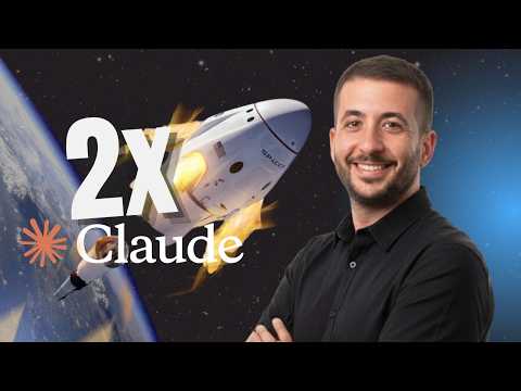 Claude 2X LÍMITES: La mejora que revienta el mercado de la IA.