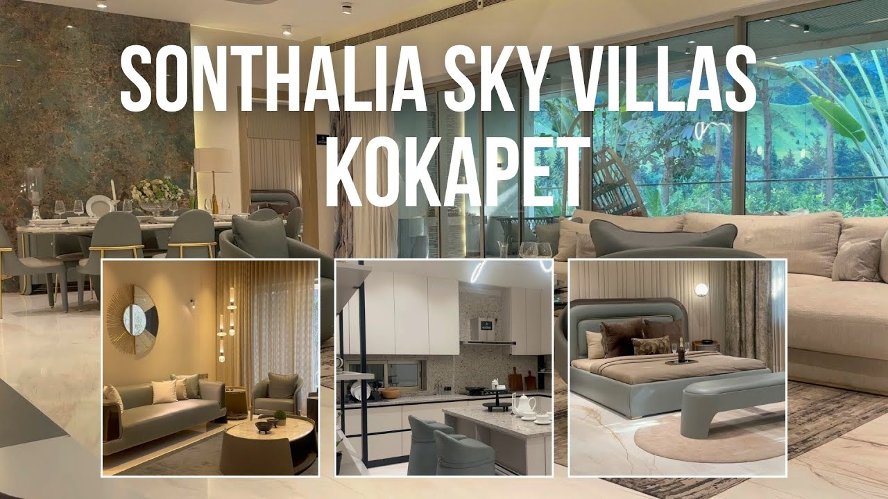 Роскошные апартаменты в высотном здании @ Sonthalia Sky Villas, Кокапет