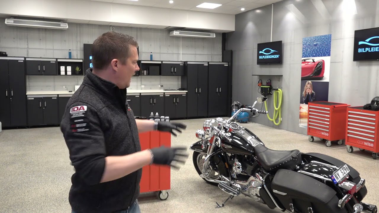 Slik polerer du din MC