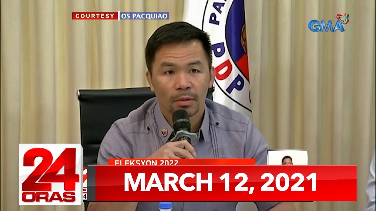 24 Oras Express: March 12, 2021 [HD]