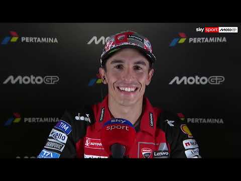 Video MotoGP in Indonesia, M. Marquez vince la Sprint su Ducati: l'intervista di Sky a Mandalika