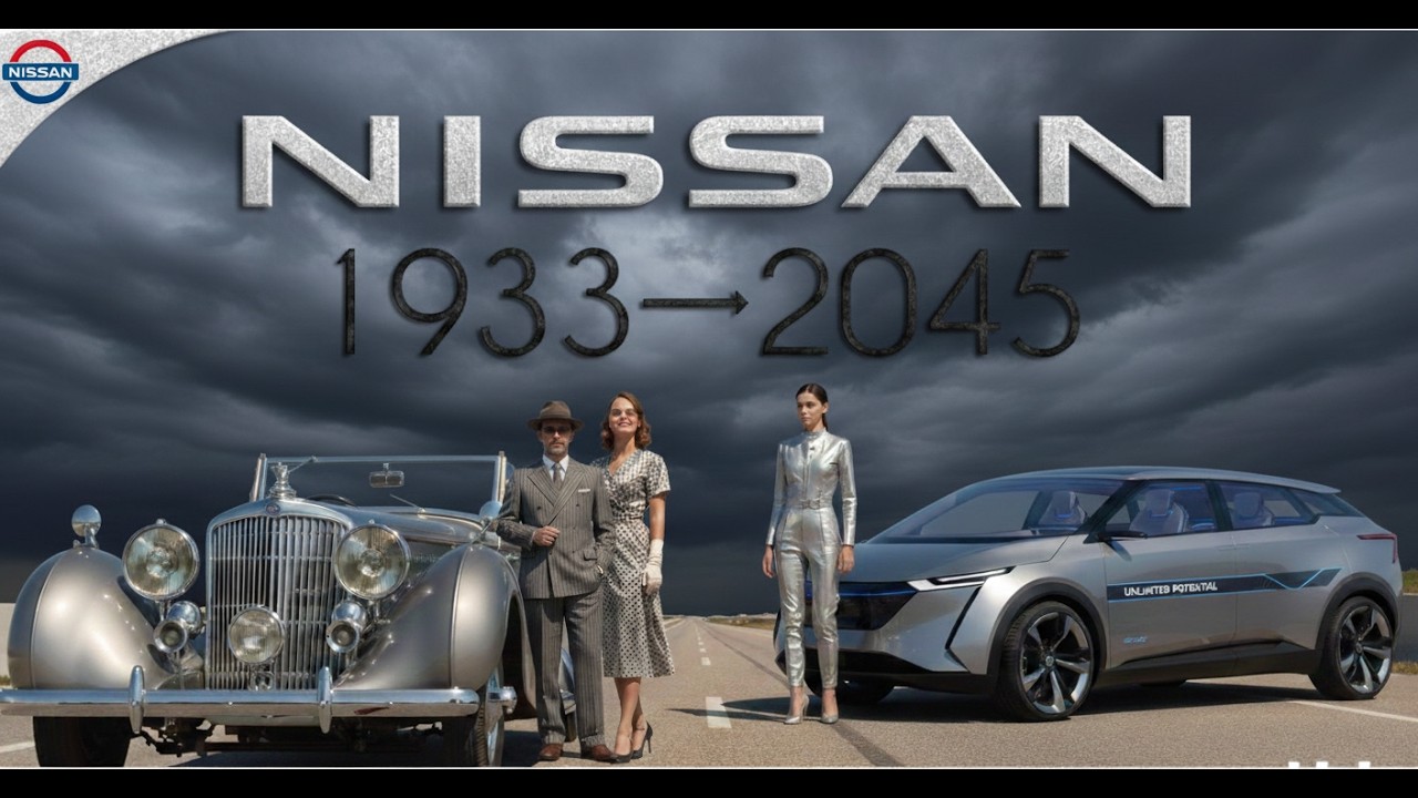Nissan Evolution 1933-2045 | Best Ever Evolution Video | from Legendary to Futuristic