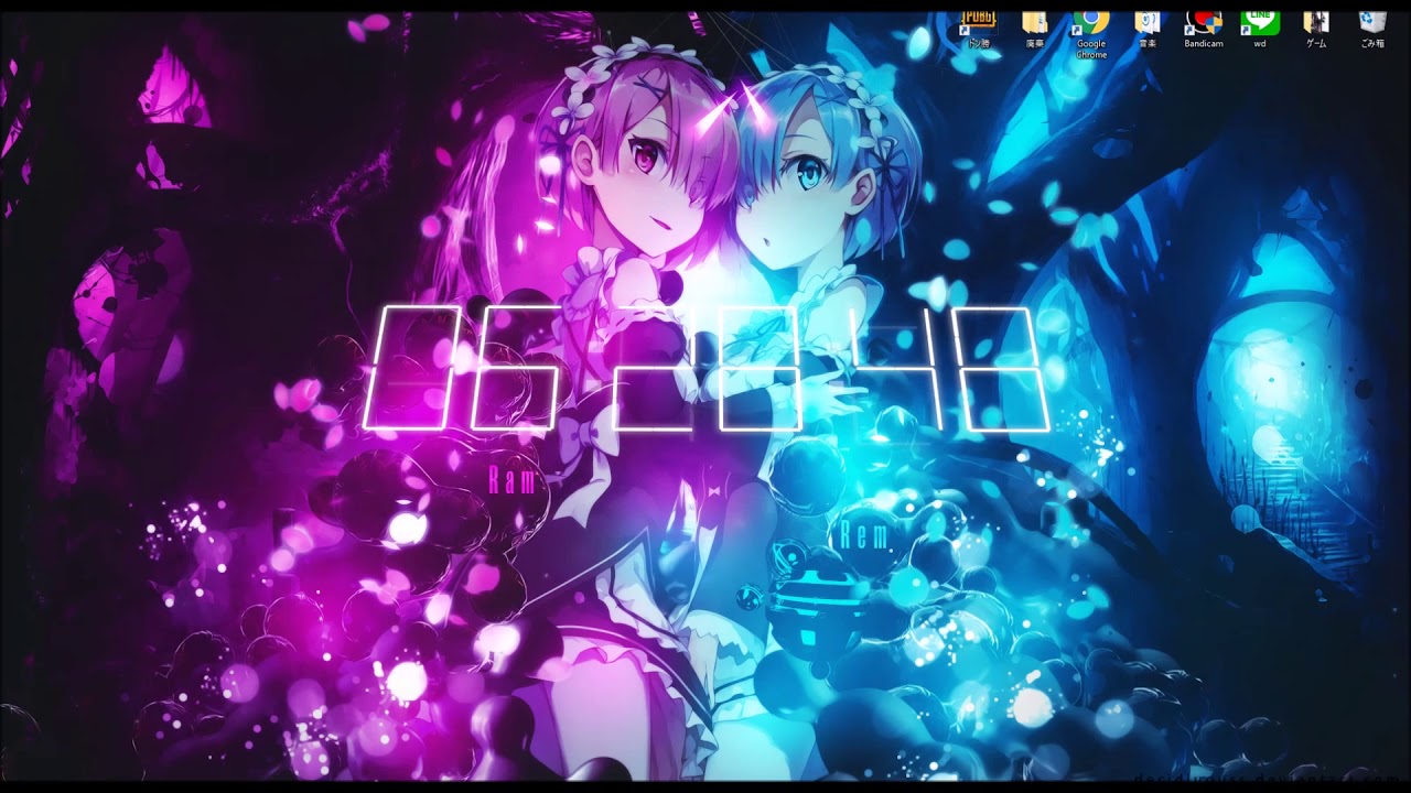 Wallpaper Engine 動く壁紙使ってみた Youtube