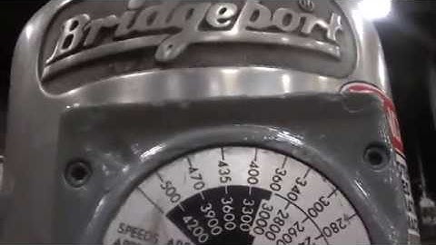 BRIDGEPORT SERIES I MODEL 2J VARIABLE SPEED VERTICAL MILL, 9" X 42"