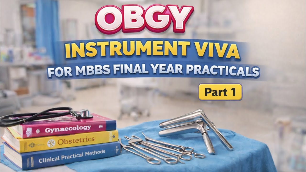 OBGY Instrument Viva Part 1 | Real Exam-Focused Prep #obgyn #instruments #mbbs 