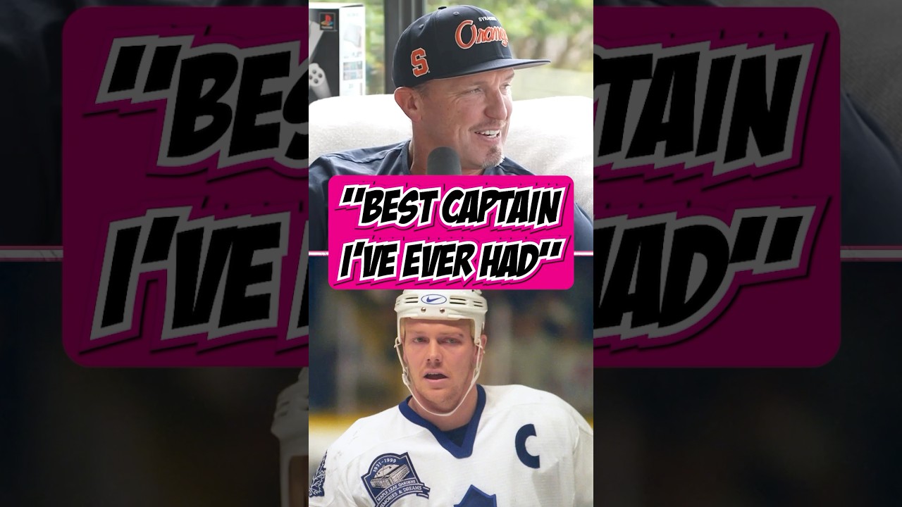 Bryan McCabe explains why Mats Sundin was the best captain he ever had.