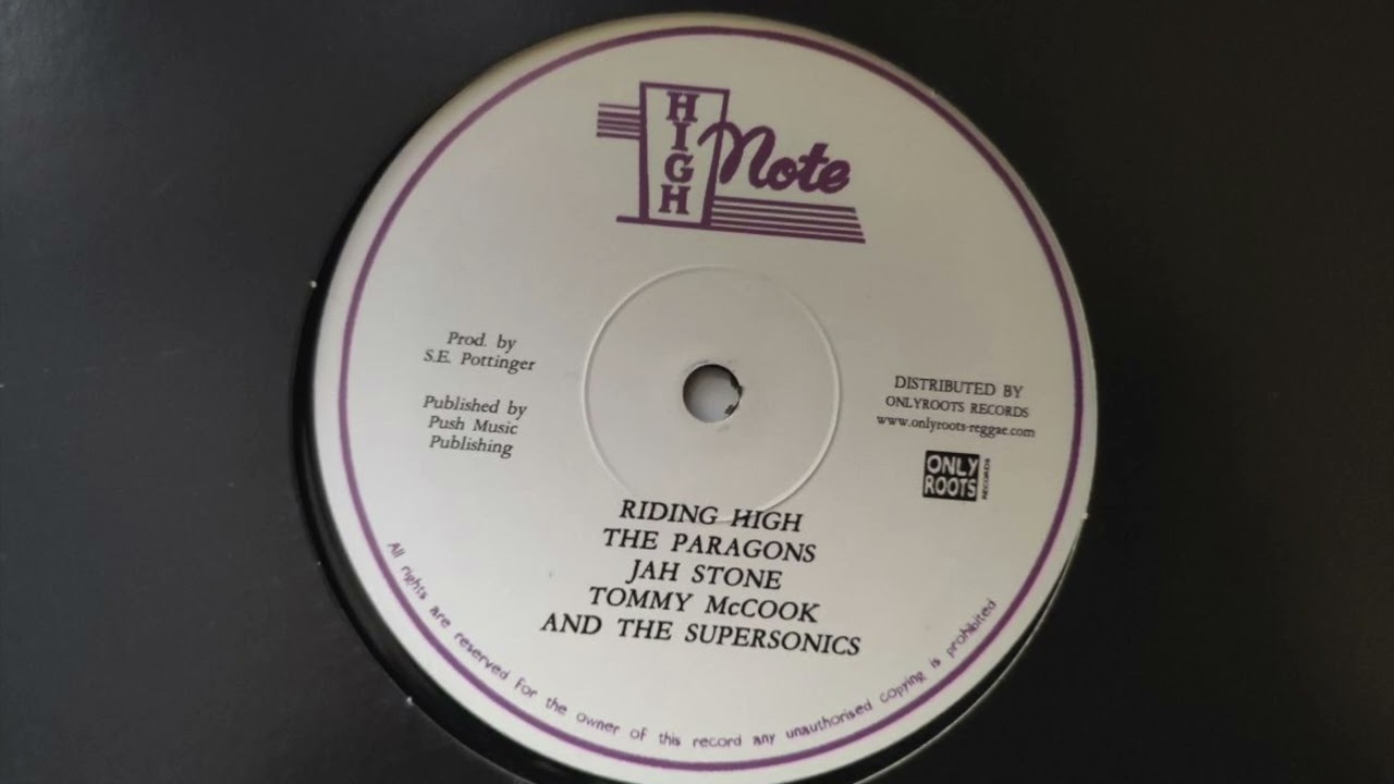 Riding High - The Paragons, Jah Stone, Tommy McCook and the