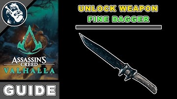 Unlock Fine Dagger "Yngling Seax" in Assassins Creed Valhalla Weapon Locations #1