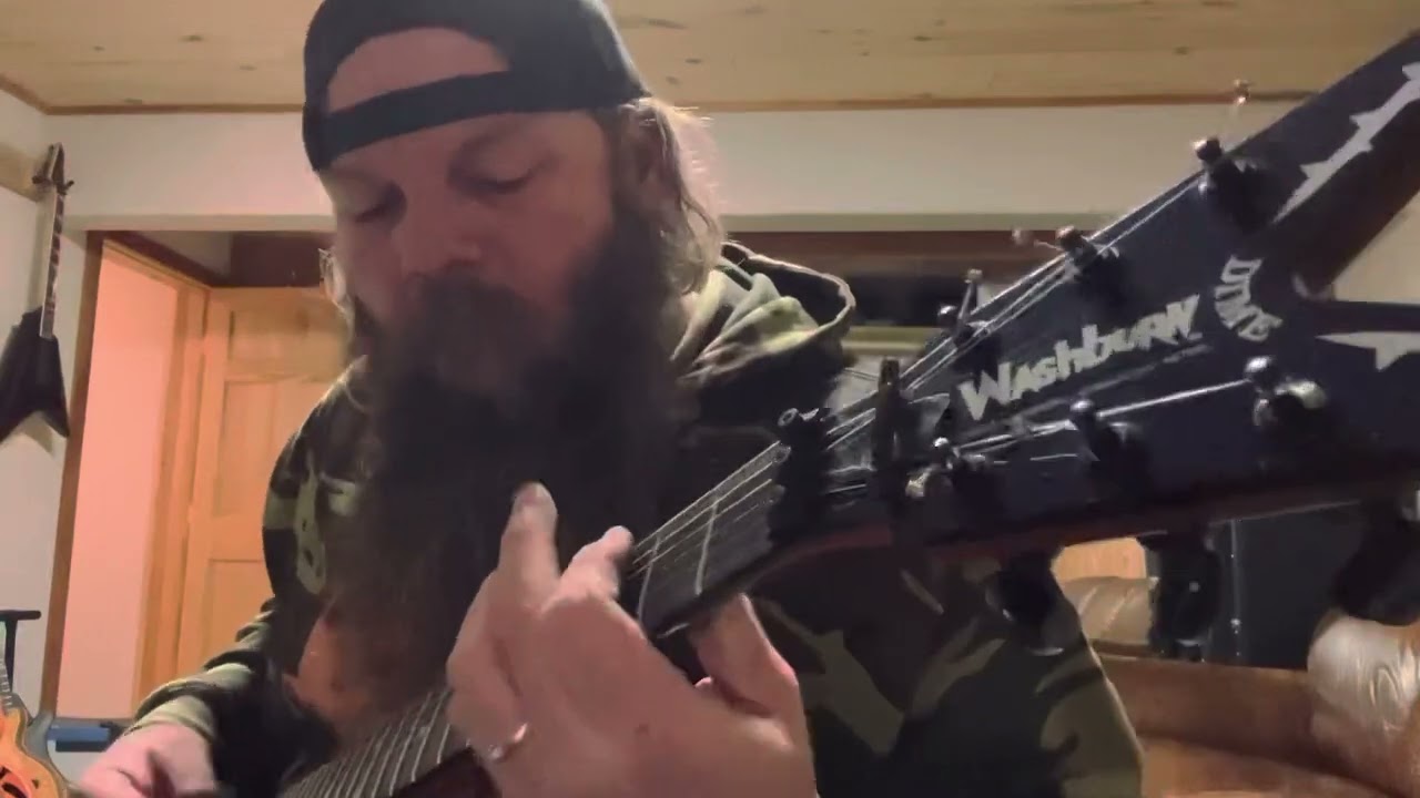 Pantera Mouth For War.  Randall Century 200  Washburn D3 Bolt.