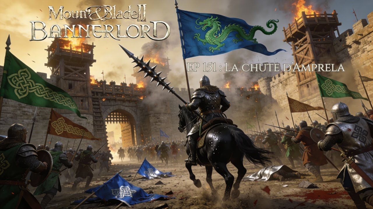 Deux châteaux et une ville : L’Empire du Nord s’effondre : Mount & Blade II  Bannerlord ep 151