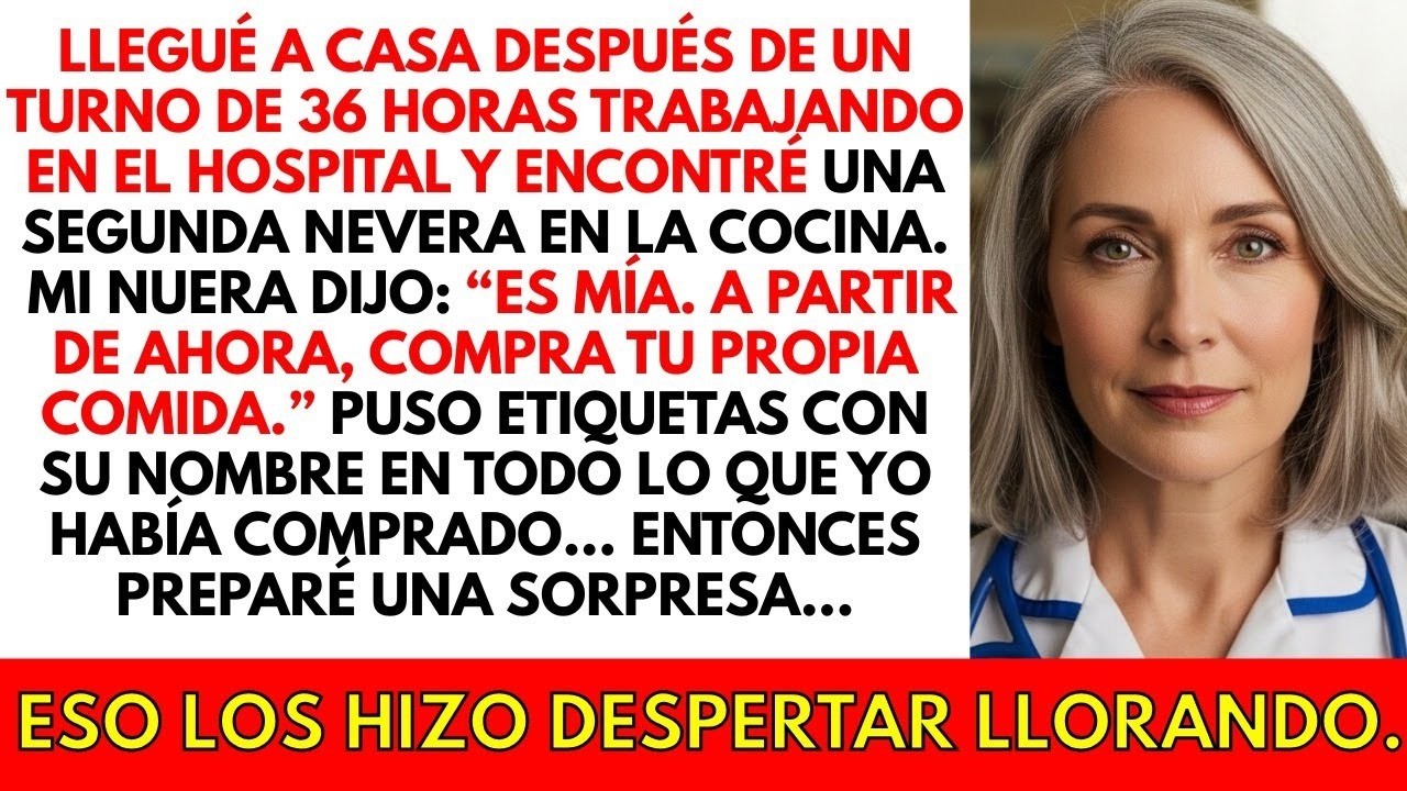 Mi nuera me humilló por una nevera… pero lo que hice después la hizo llorar.