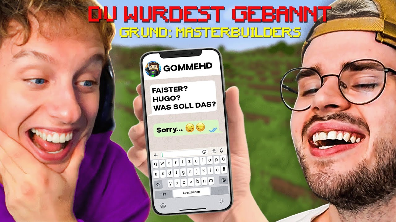 LETSHUGO wird vom GOMMEHD SERVER GEBANNT! (Extrem lustiges Entbannungsgespräch)