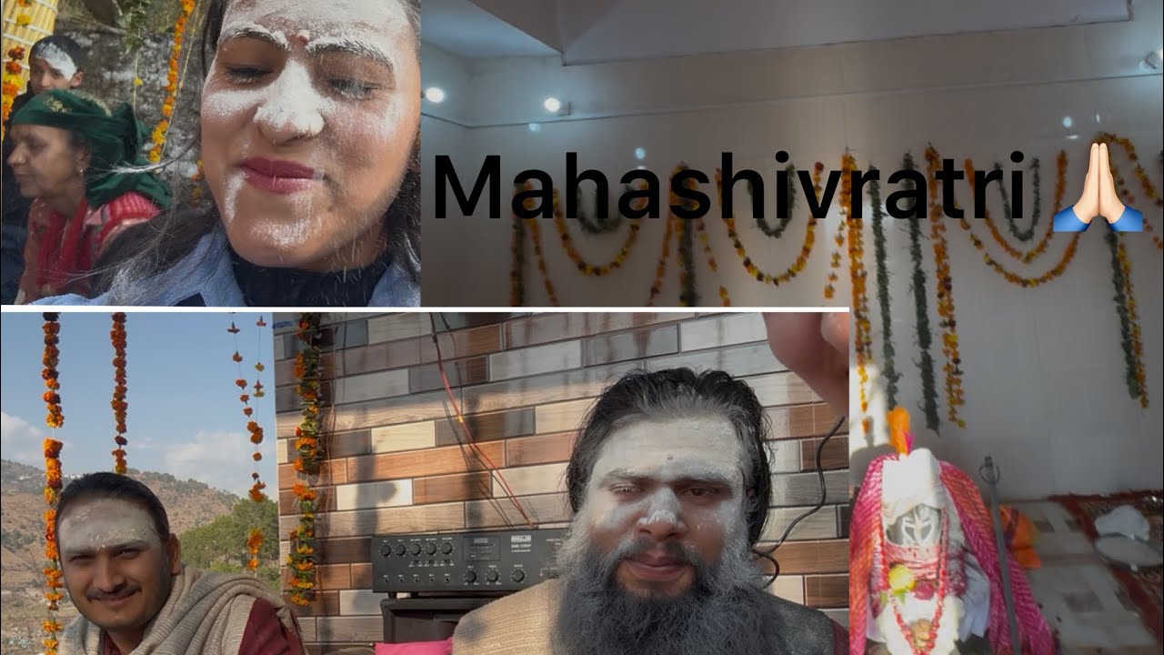 Mahashivratri mai sab gaun wale gaye 🙏🏻🙇🏽‍♀️