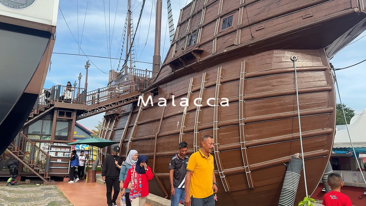 Malacca, 🇲🇾Malaysia【Samudera Museum & Royal Malaysian Navy Museum】【4K】