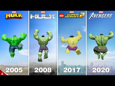 Jumping from the Highest Points in Hulk Games (1997-2024)