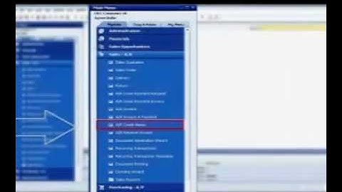 Return, Credit memo and Negative Rows Tutorial