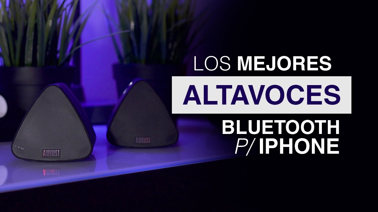 Mejores altavoces bluetooth portátiles para iPhone