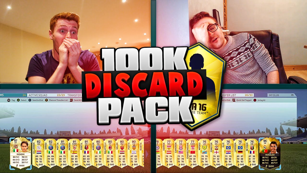 FIFA 16 - 100K DISCARD PACKS!!!!
