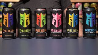 CTC Review #254 - Monster Reign Energy Drinks: ALL SIX FLAVORS