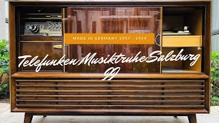 Telefunken Musiktruhe Salzburg II - Made in Germany 1957 - 1959