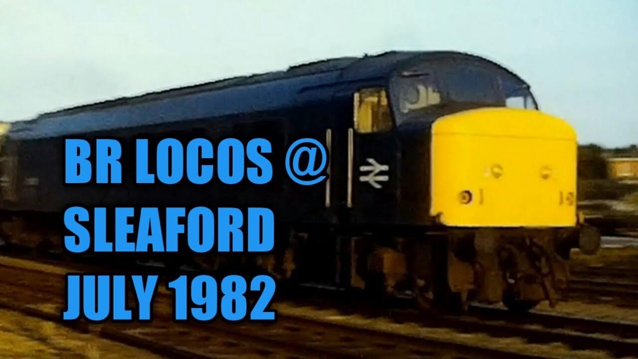 BR Locos @ Sleaford - July 1982