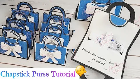 How To make Chapstick Purses | Lipbalm Purse | Silhouette Studio Tutorial