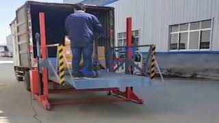 Hydraulic Mobile Loading Platform