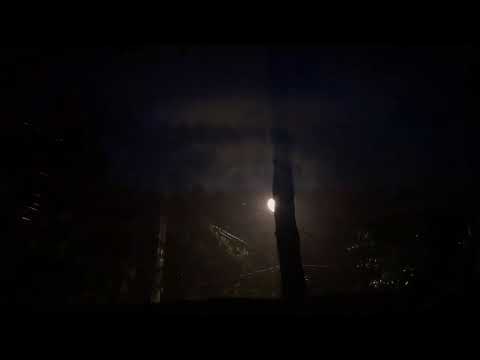 fuerte lluvia para dormir!Heavy Rain At Night, Thunderstorm Sounds   Relaxing Rain, Thunder