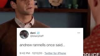 andrew rannells once said...