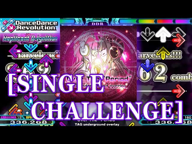 DDR 2014】 Over The “Period” [SINGLE CHALLENGE] 譜面確認＋クラップ