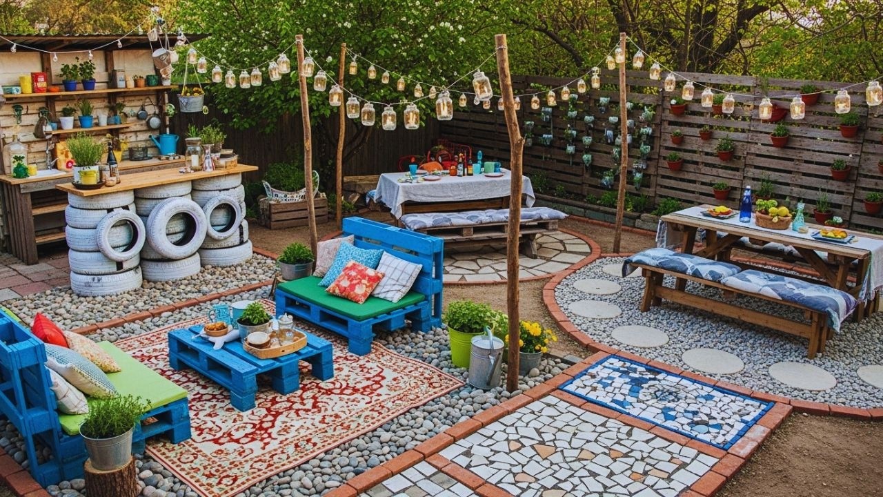 You Won’t Believe These! 13 Garden & Backyard Ideas Made from Everyday Items