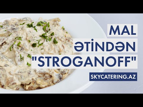 Video: Göbələk Və Krem ilə Mal əti Stroganoff