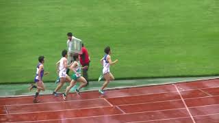 東北インカレ 男子800m 予選1組 20180518 森下