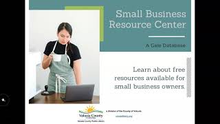 Volusia Databases: How to Use Small Business Resource Center