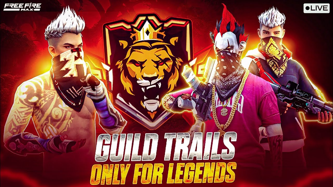 FF LIVE IN TELUGU || JBG GUILD TRAILS 🔥 || 