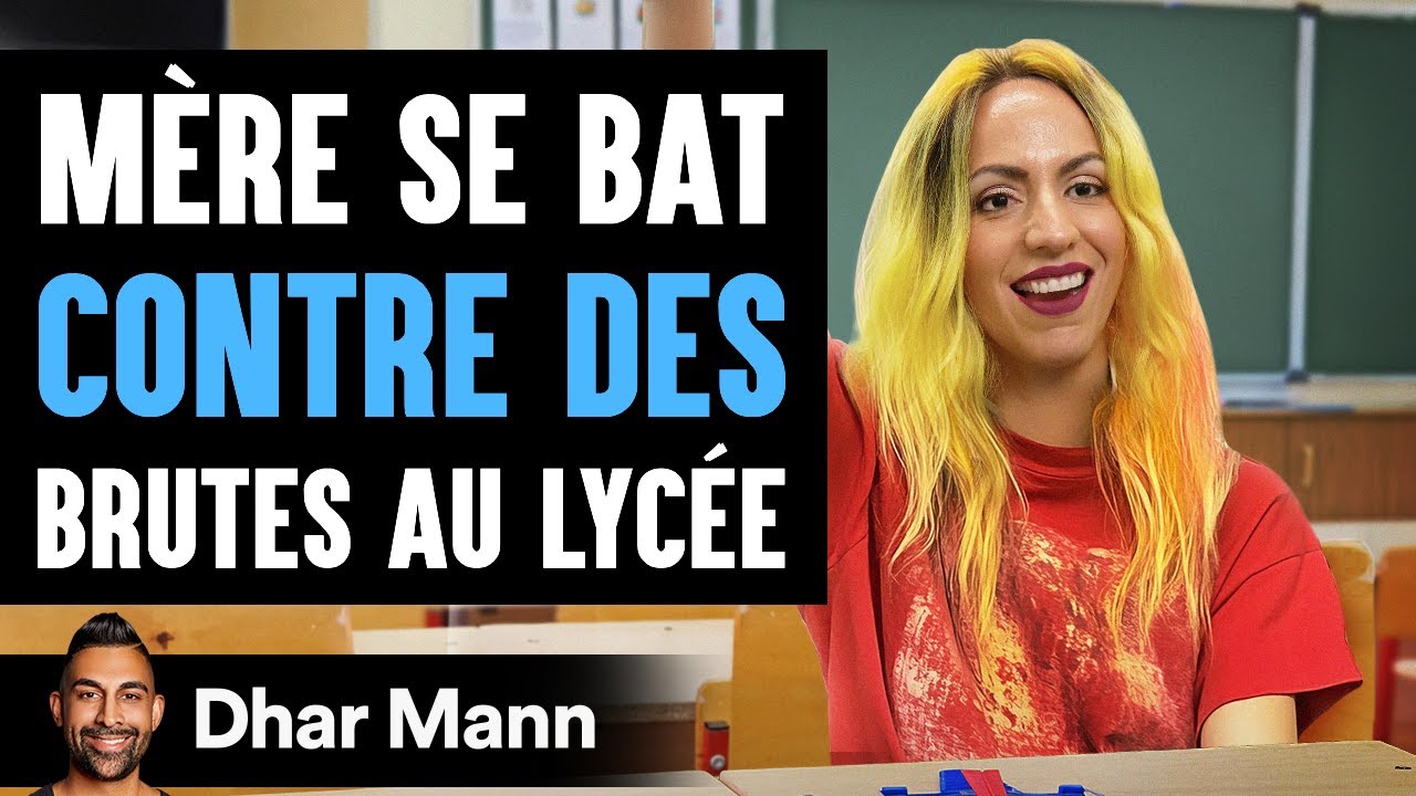 Une Mère Se Bat CONTRE DES Brutes Au Lycée | Dhar Mann Studios