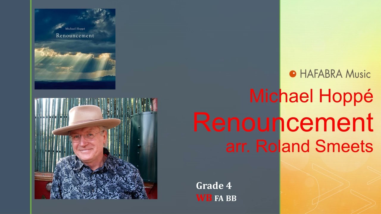 Renouncement - Michael Hoppé - arr. Roland Smeets