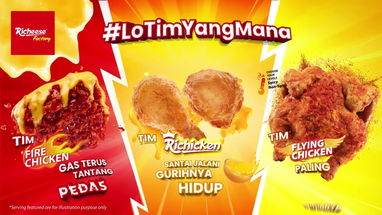 3 Ayam Goreng Khas Richeese Factory
