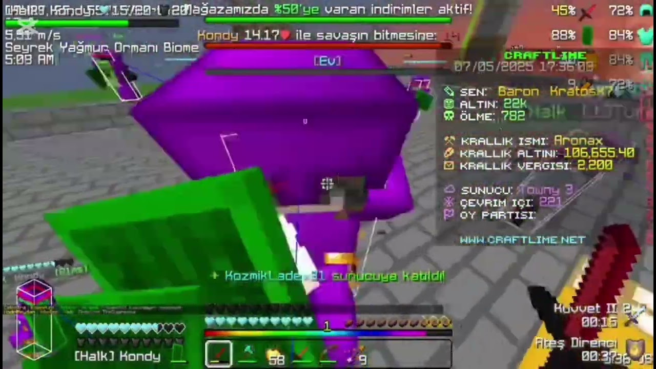 Craftlime Kill Montage (SkodaSuperB ve Mertcbc için)