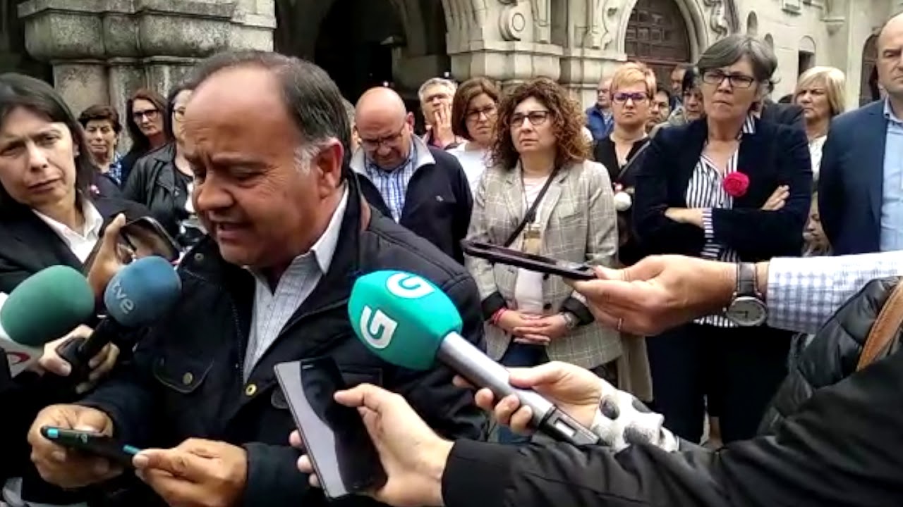 Concentración de apoio aos Zamoranos tras ser tiroteados polo clan dos Morones