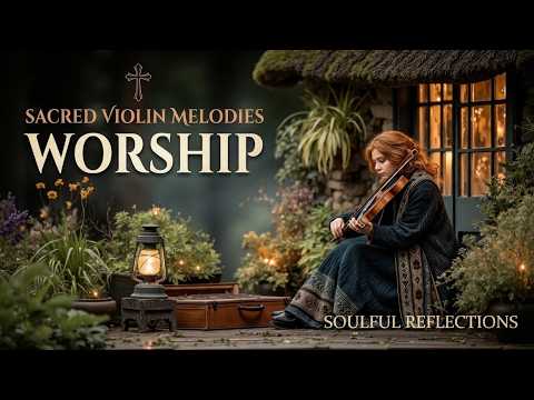 1 Hour Prophetic Violin Worship & Holy Spirit Soaking ~ Sacred Oil Lamp Fiddle Music Room