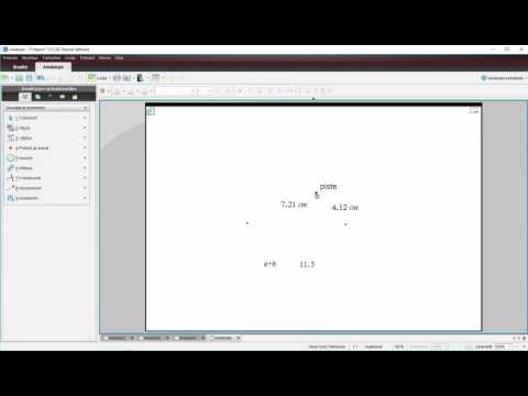 TI-Nspire CAS -ohjelmisto & Ellipsin konstruointi